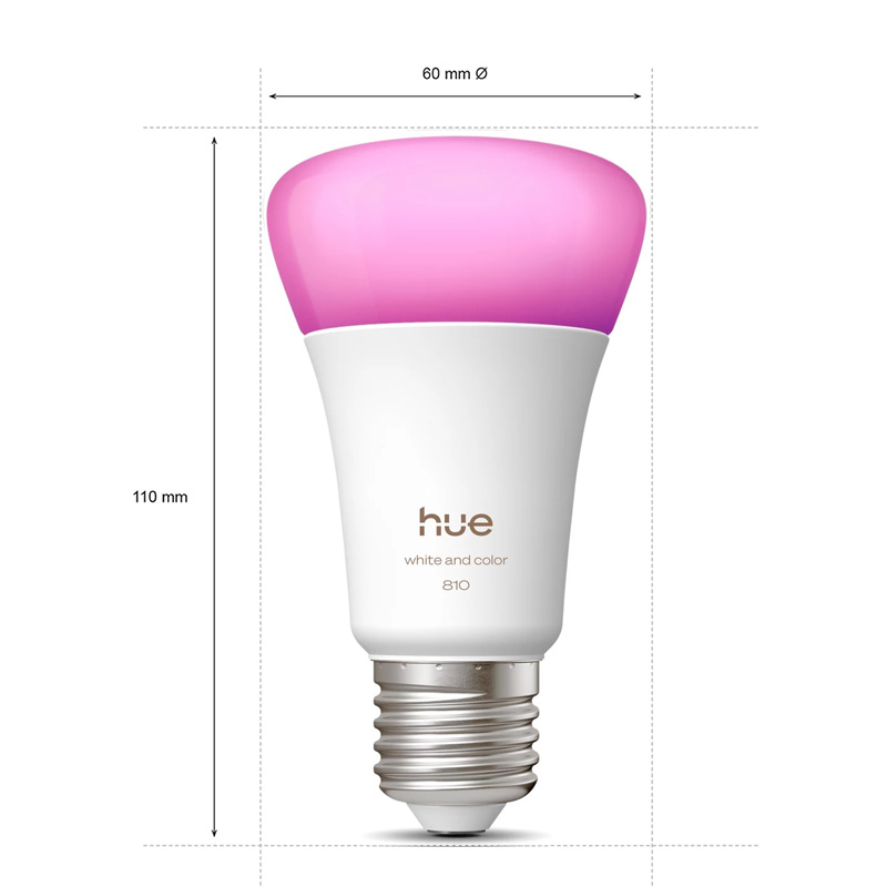 Philips Hue E27 A60 810LM Smar - огляд і ціна Philips Light Hue White