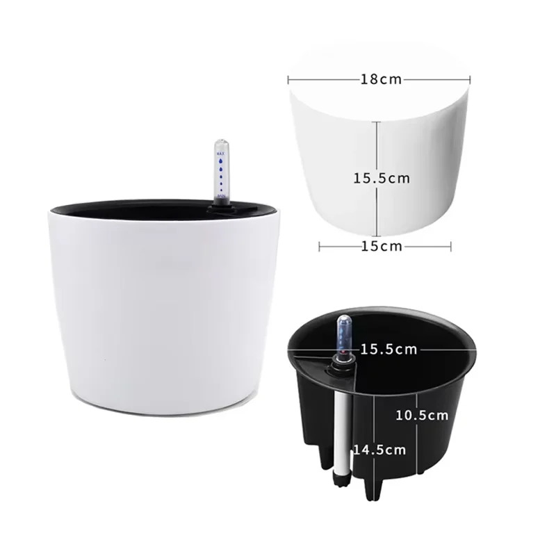 1PC Indoor Plastic Flowerpot S - огляд і ціна Aloe Vera Pot